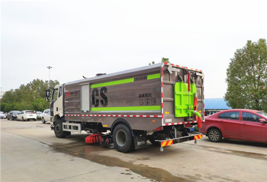 國六16方解放J6洗掃車 國六16方解放J6洗掃車